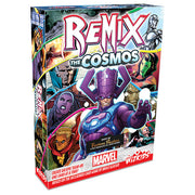 Marvel: Remix - The Cosmos (PREORDER) - Colorful Marvel-themed card game expansion box featuring cosmic superheroes and bold Remix logo.