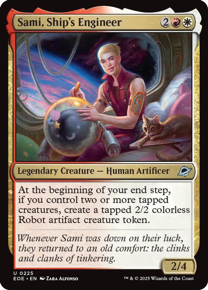 Sami, Ship's Engineer · 225 · Edge of Eternities · Foil