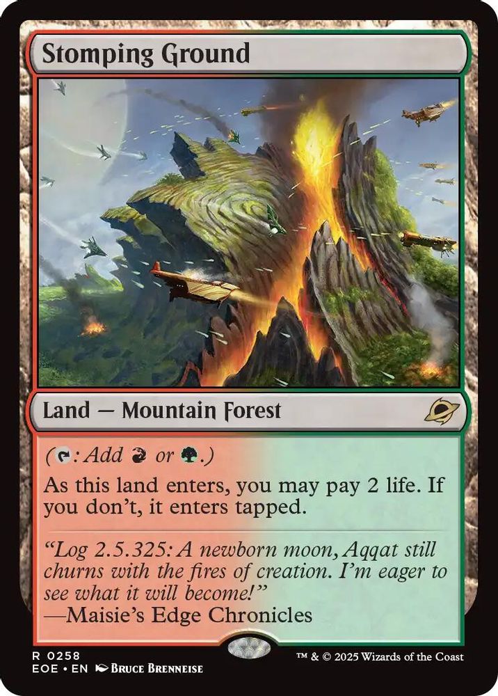 Stomping Ground · 258 · Edge of Eternities · Non-foil