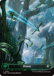 Forest (0266) (Borderless) · 266 · Edge of Eternities · Foil