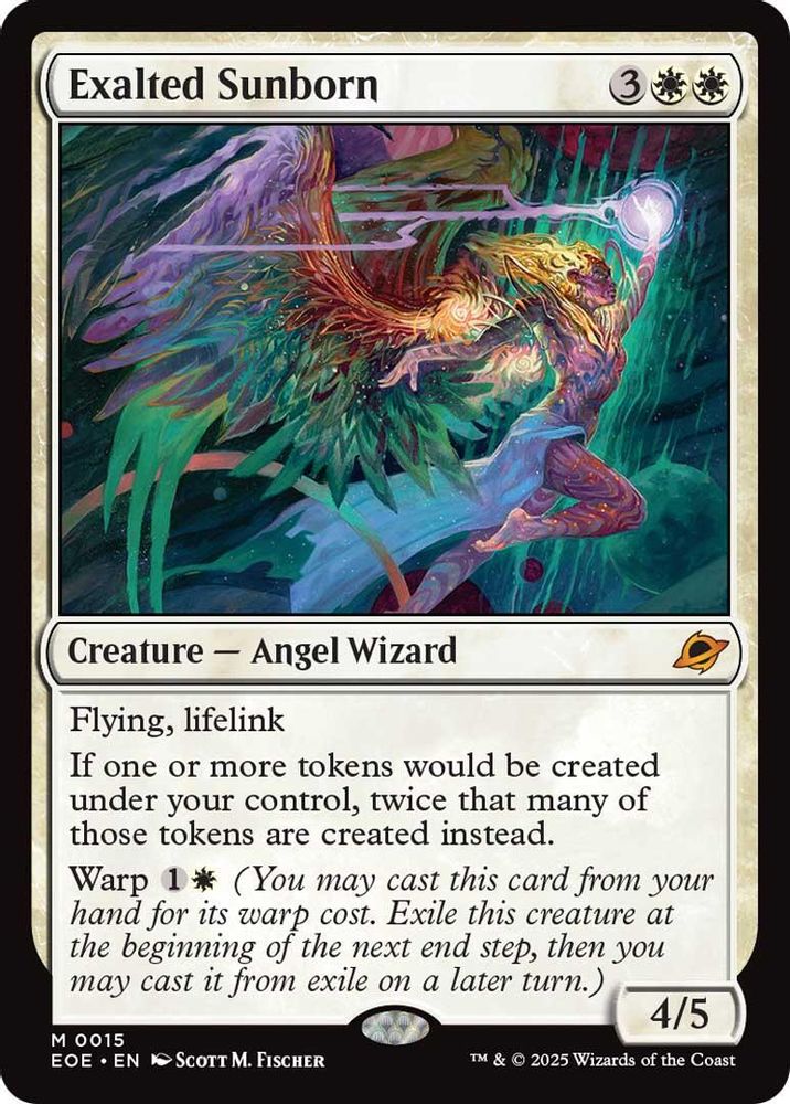 Exalted Sunborn · 15 · Edge of Eternities · Non-foil