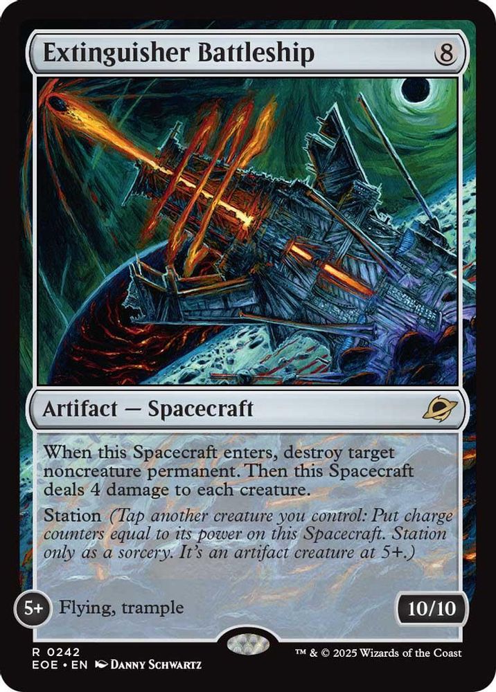 Extinguisher Battleship · 242 · Edge of Eternities · Non-foil