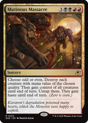Mutinous Massacre · 222 · Edge of Eternities · Non-foil