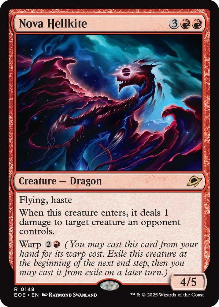 Nova Hellkite · 148 · Edge of Eternities · Foil