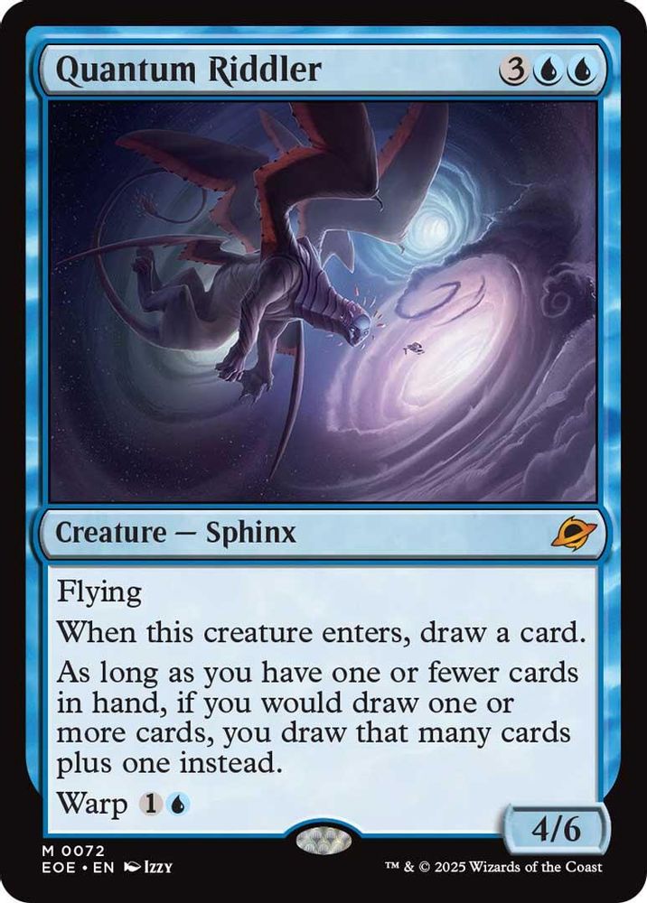 Quantum Riddler · 72 · Edge of Eternities · Non-foil