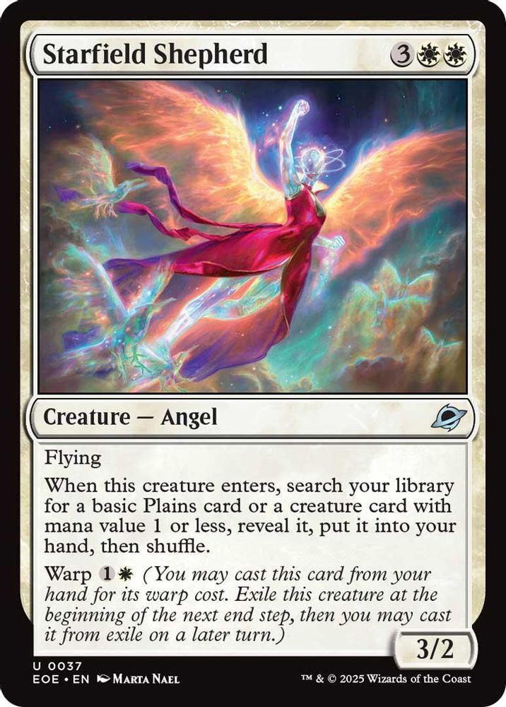 Starfield Shepherd · 37 · Edge of Eternities · Non-foil