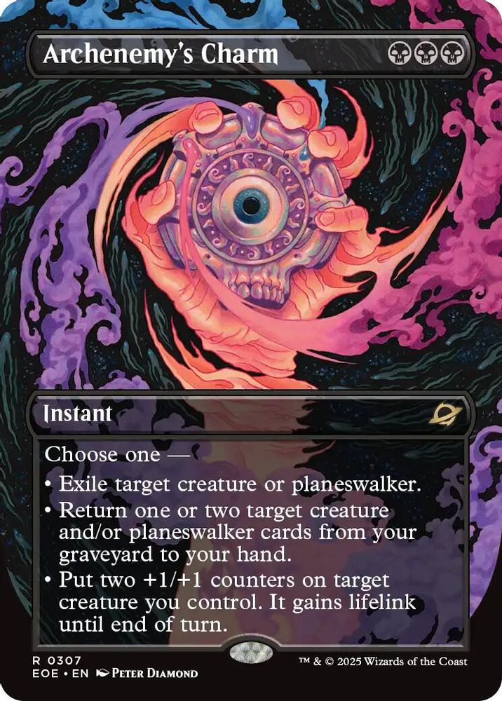 Archenemy's Charm (Borderless) · 307 · Edge of Eternities · Non-foil