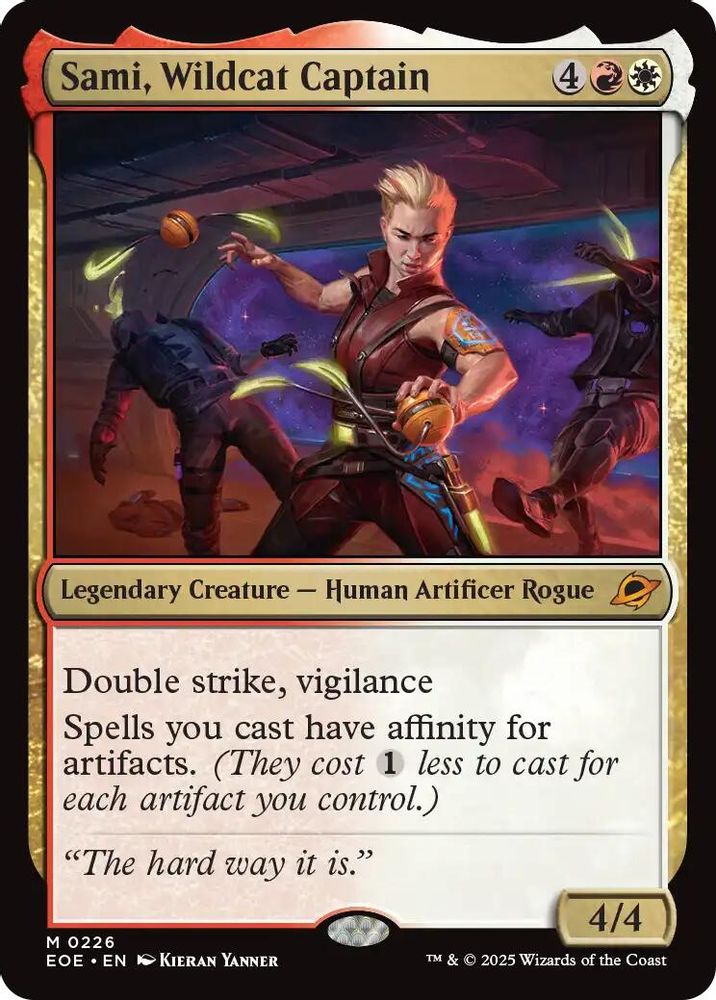 Sami, Wildcat Captain · 226 · Edge of Eternities · Foil