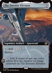 The Eternity Elevator (Extended Art) · 354 · Edge of Eternities · Foil