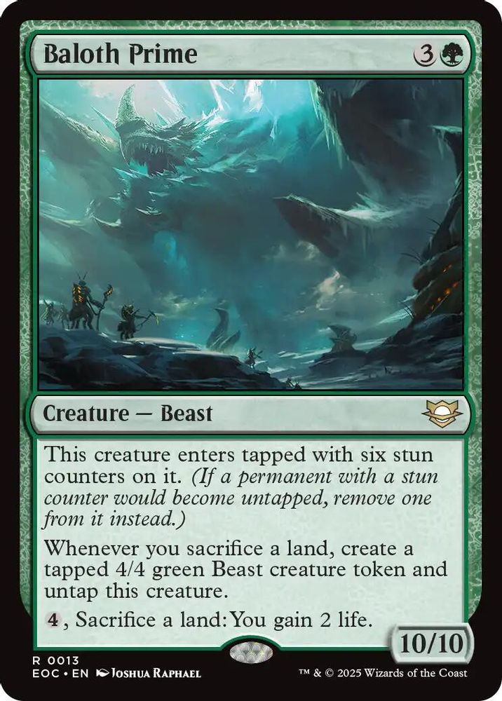 Baloth Prime · 13 · Commander: Edge of Eternities · Non-foil