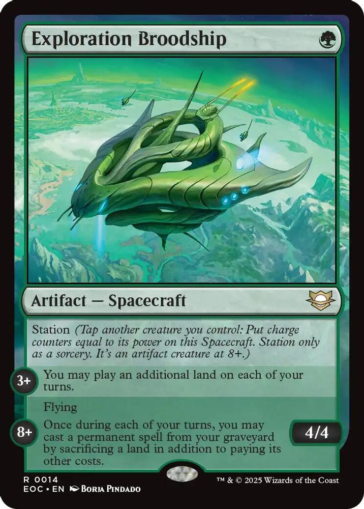 Exploration Broodship · 14 · Commander: Edge of Eternities · Non-foil