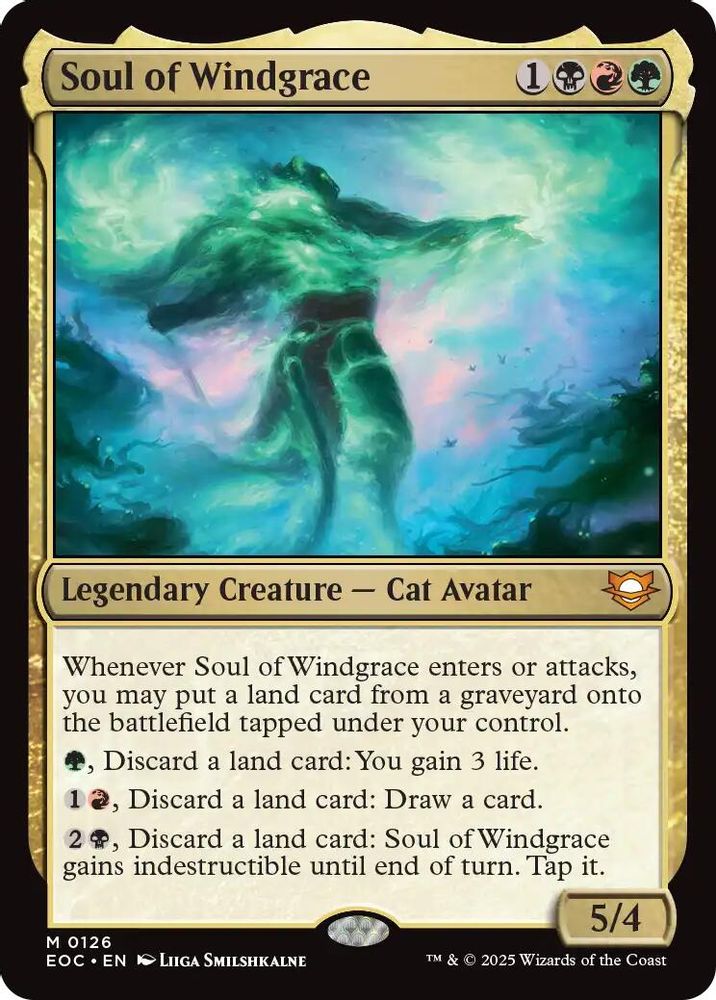 Soul of Windgrace · 126 · Commander: Edge of Eternities · Non-foil