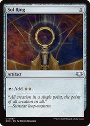 Sol Ring · 57 · EOC · Non-foil