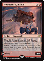 Warmaker Gunship · 167 · Edge of Eternities · Non-foil