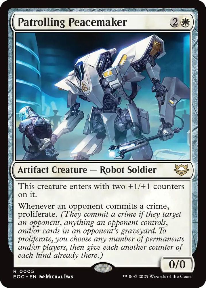 Patrolling Peacemaker · 5 · EOC · Non-foil