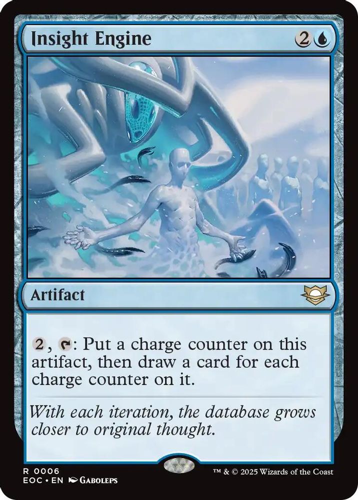 Insight Engine · 6 · Commander: Edge of Eternities · Non-foil