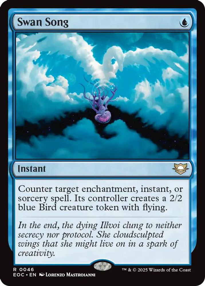 Swan Song · 46 · Commander: Edge of Eternities · Non-foil