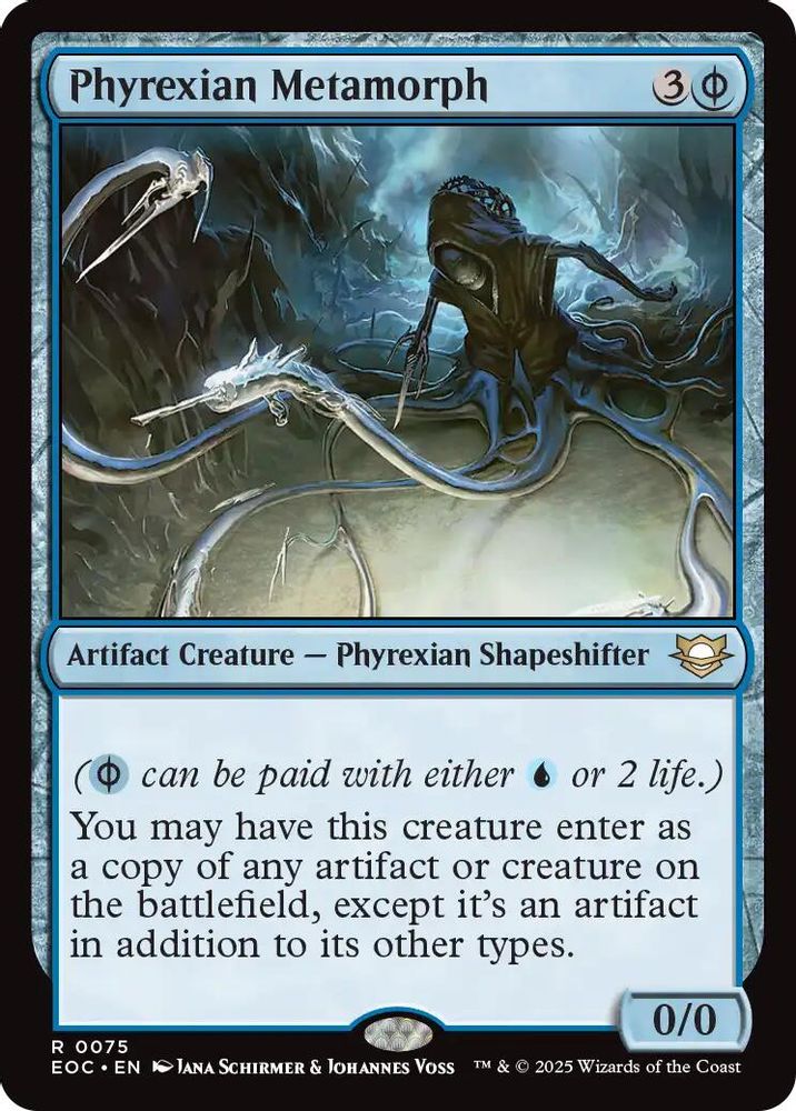 Phyrexian Metamorph · 75 · EOC · Non-foil