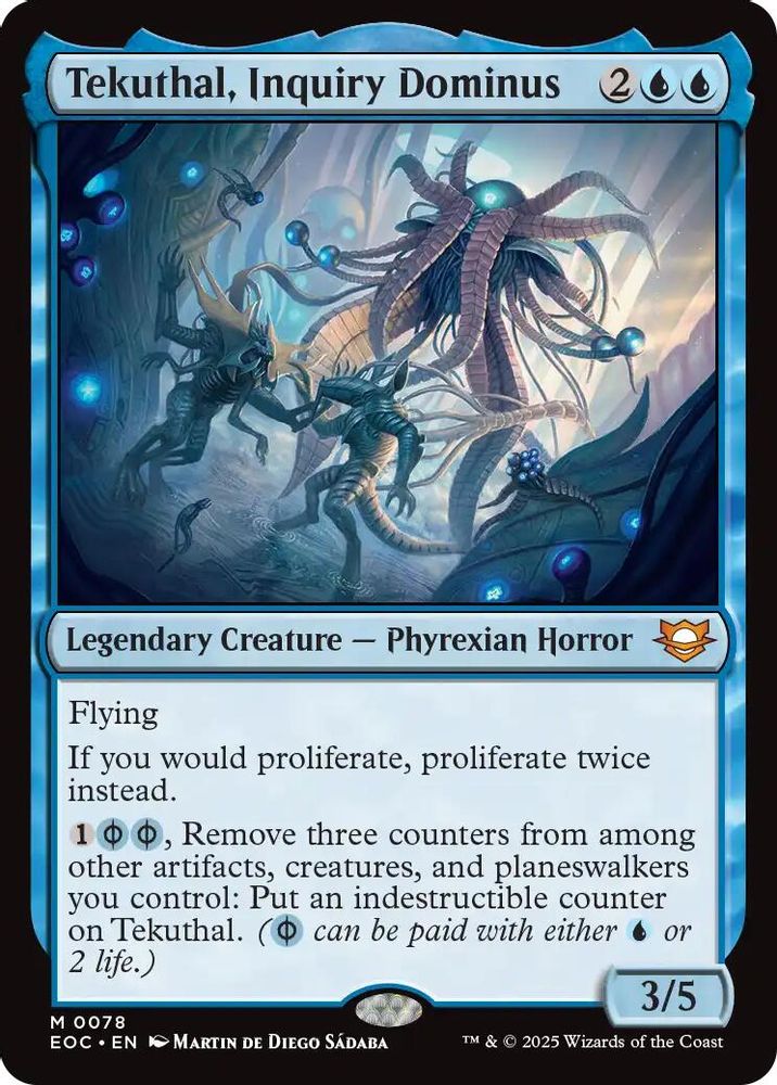 Tekuthal, Inquiry Dominus · 78 · Commander: Edge of Eternities · Non-foil