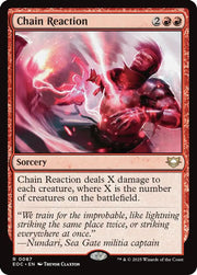 Chain Reaction · 87 · EOC · Non-foil