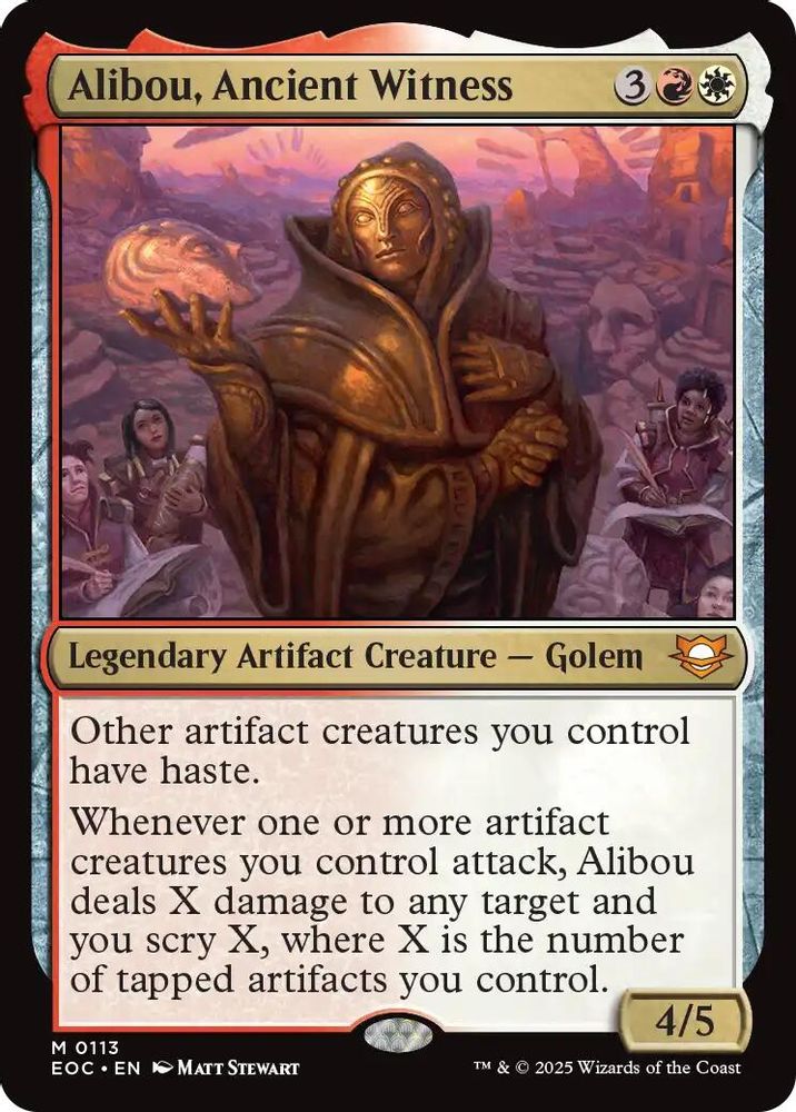 Alibou, Ancient Witness · 113 · EOC · Non-foil