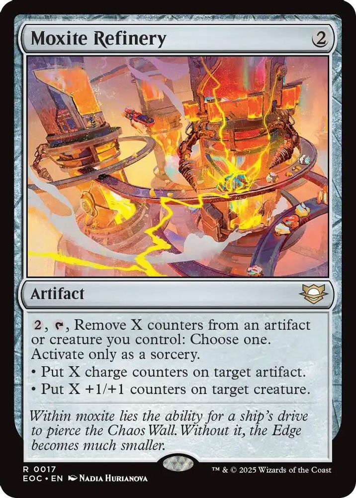 Moxite Refinery · 17 · Commander: Edge of Eternities · Non-foil