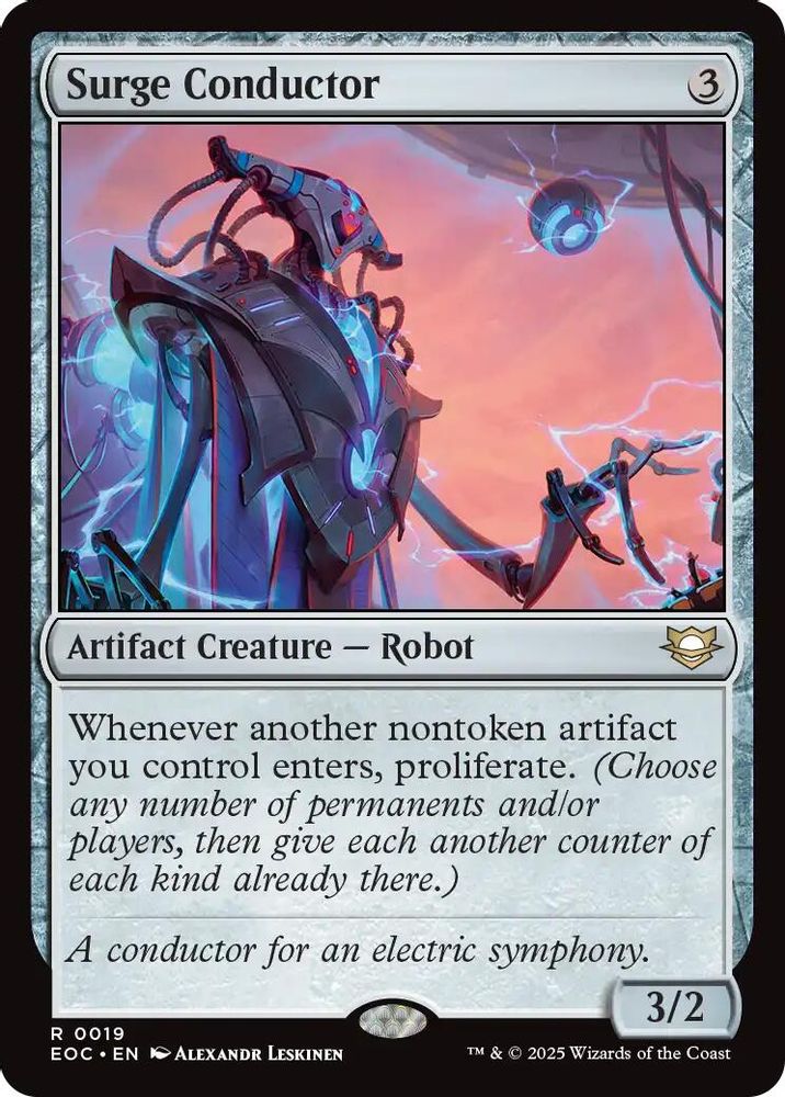Surge Conductor · 19 · EOC · Non-foil