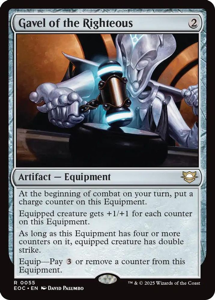 Gavel of the Righteous · 55 · EOC · Non-foil