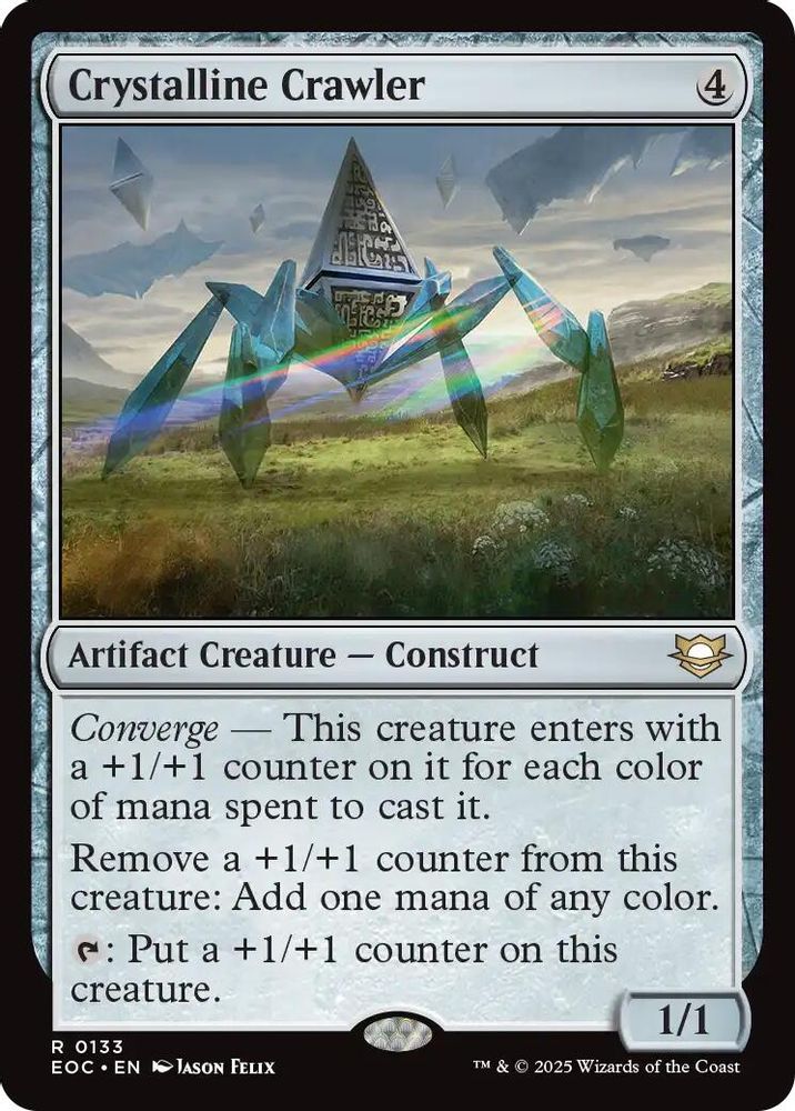 Crystalline Crawler · 133 · Commander: Edge of Eternities · Non-foil
