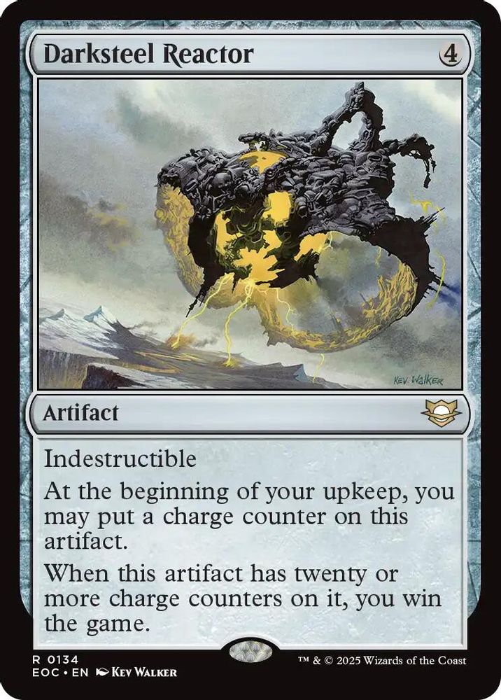 Darksteel Reactor · 134 · EOC · Non-foil