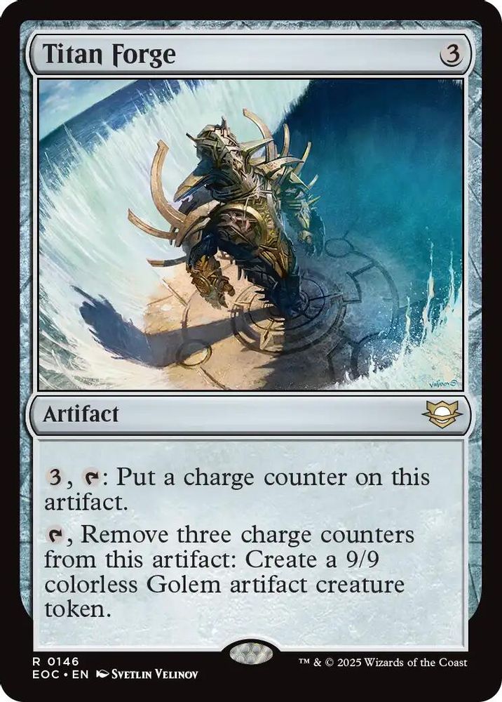 Titan Forge · 146 · Commander: Edge of Eternities · Non-foil