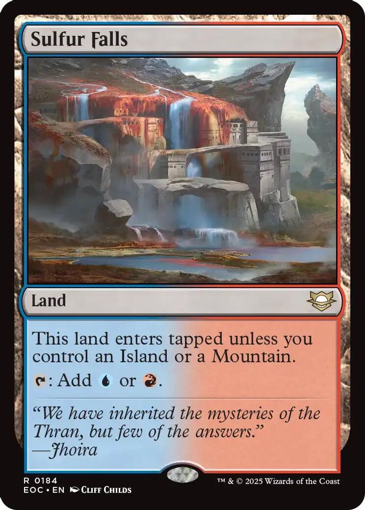 Sulfur Falls · 184 · EOC · Non-foil