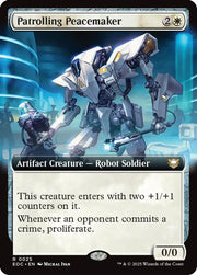 Patrolling Peacemaker (Extended Art) · 25 · Commander: Edge of Eternities · Non-foil