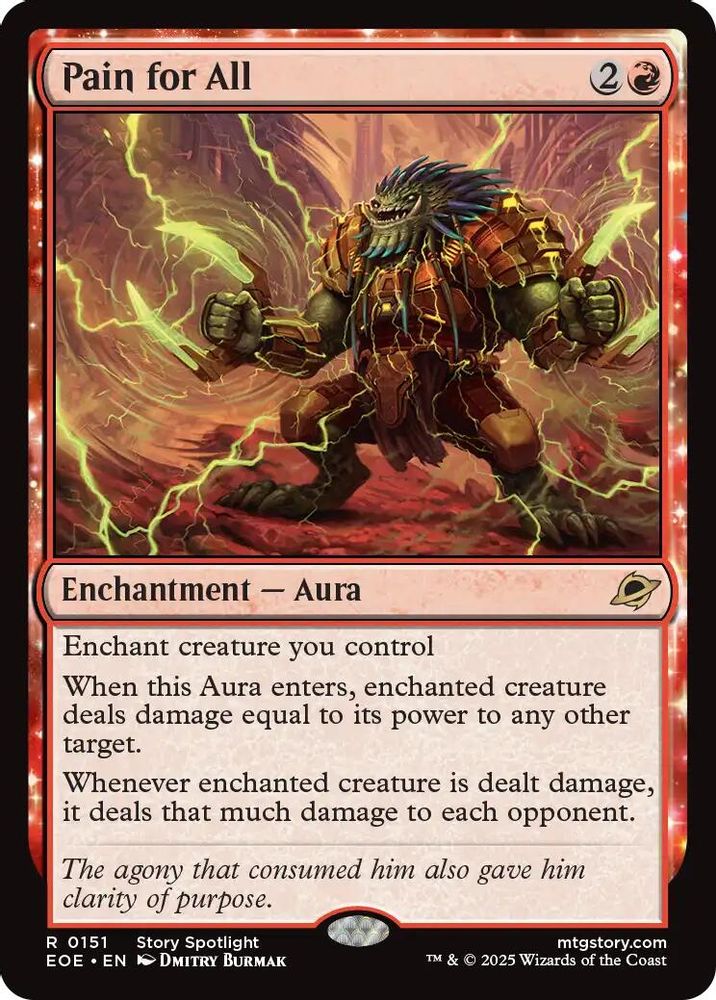 Pain for All · 151 · Edge of Eternities · Foil
