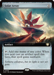 Solar Array (Extended Art) · 38 · Commander: Edge of Eternities · Non-foil