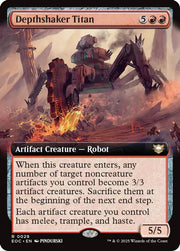 Depthshaker Titan (Extended Art) · 29 · Commander: Edge of Eternities · Non-foil