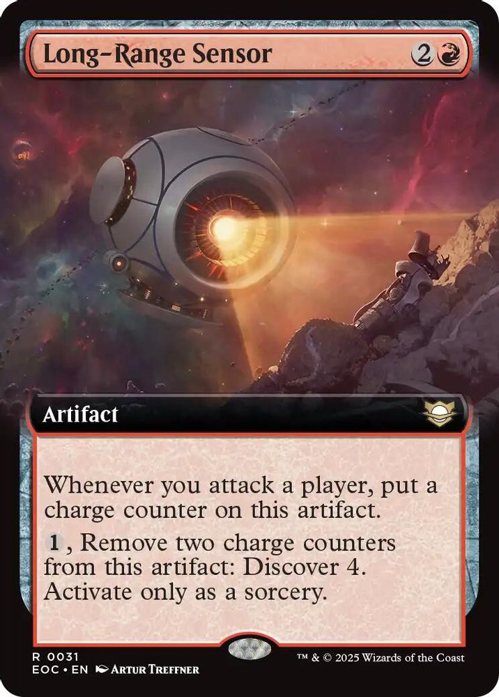 Long-Range Sensor (Extended Art) · 31 · Commander: Edge of Eternities · Non-foil