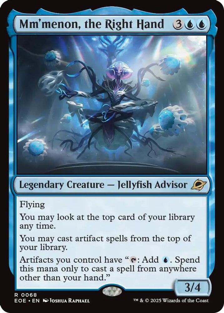 Mm'menon, the Right Hand · 68 · Edge of Eternities · Non-foil