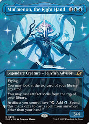 Mm'menon, the Right Hand (Borderless) · 290 · Edge of Eternities · Foil