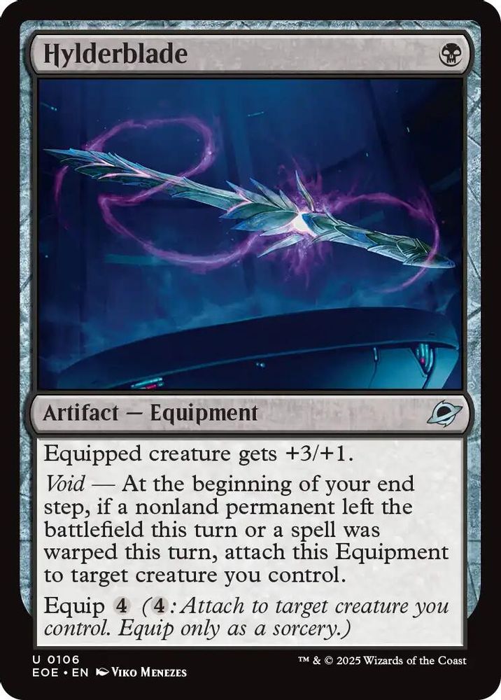 Hylderblade · 106 · Edge of Eternities · Non-foil