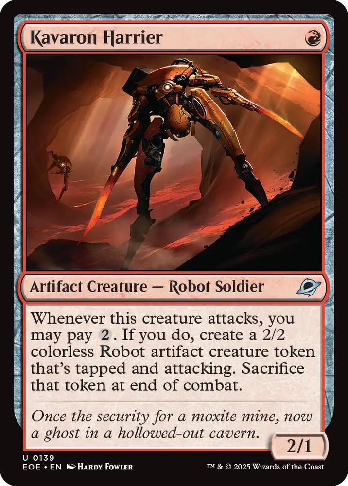 Kavaron Harrier · 139 · Edge of Eternities · Non-foil