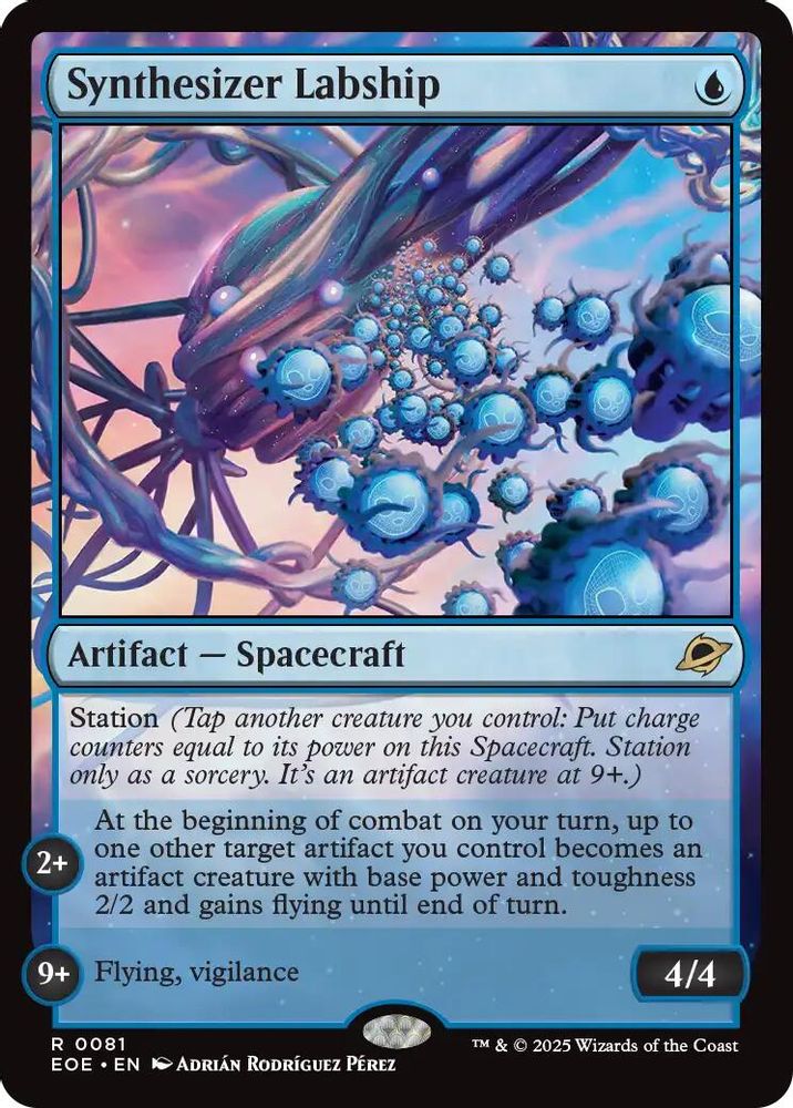 Synthesizer Labship · 81 · Edge of Eternities · Non-foil