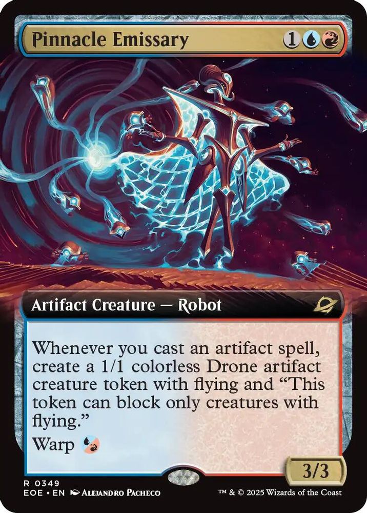 Pinnacle Emissary (Extended Art) · 349 · Edge of Eternities · Non-foil