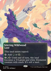 Stirring Wildwood (0084) (Borderless) · 84 · Edge of Eternities: Stellar Sights · Non-foil