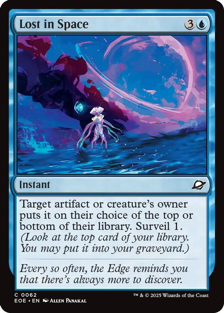 Lost In Space · 62 · Edge of Eternities · Non-foil