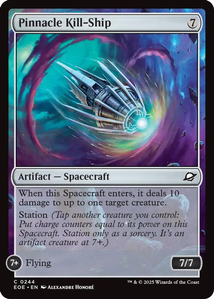 Pinnacle Kill-Ship · 244 · Edge of Eternities · Foil
