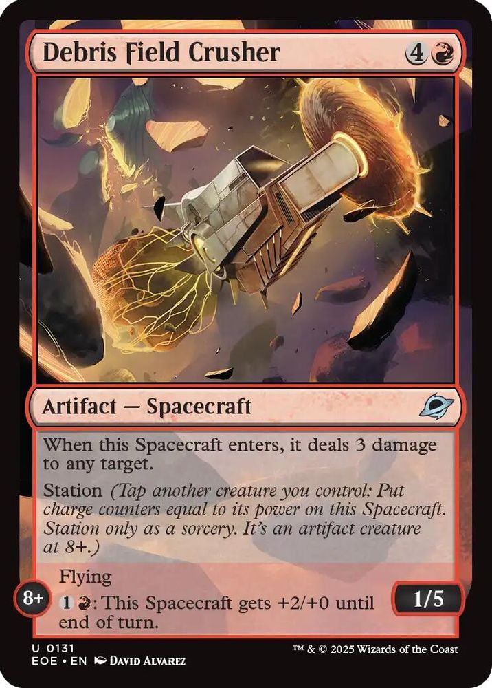 Debris Field Crusher · 131 · Edge of Eternities · Non-foil