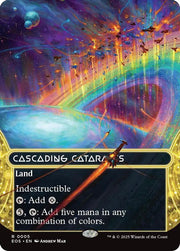 Cascading Cataracts (0005) (Borderless) · 5 · Edge of Eternities: Stellar Sights · Non-foil