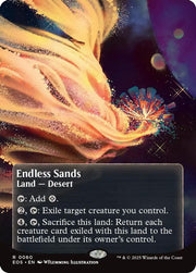 Endless Sands (0060) (Borderless) · 60 · Edge of Eternities: Stellar Sights · Non-foil