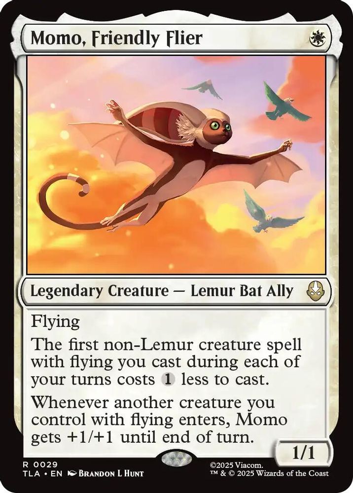 Momo, Friendly Flier · 29 · Avatar: The Last Airbender · Foil